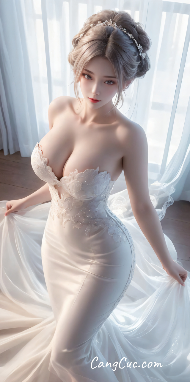 [AI Generated] 星辰变 绝美婚纱姜立